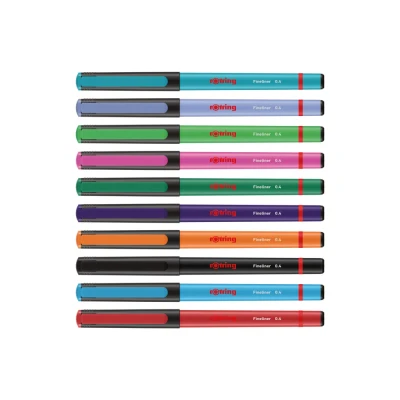 Obrázek Rotring Liner Assorted 0.4 Blister X10