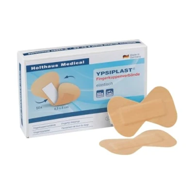 Obrázek YPSIPLAST obvaz na špičky prstů v barvě kůže 4 x 7 cm, elastický (50 ks)