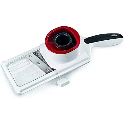 Obrázek Zyliss E900040 Gemüsehobel mit 4 einstellbaren Schneidstufen und Juliennefunktion, Scharfe Edelstahlklinge für schnelle saubere Ergebnisse