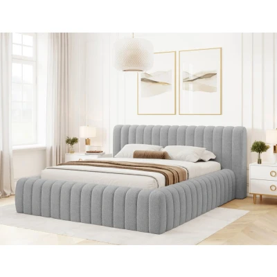 Obrázek Postel Carilla + kovový rám / plynový výtah úložný prostor 180x200 Materiál Dekor: Royal 04