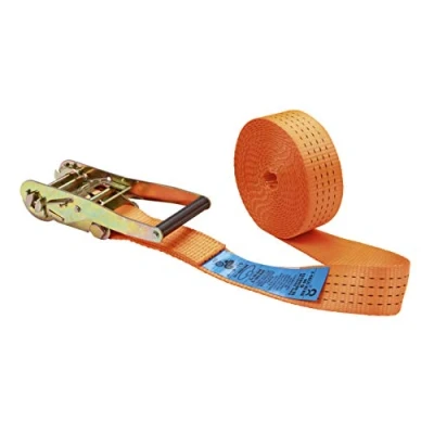 Obrázek Kerbl Popruh s ráčnou 1dílný, oranžový 50 mm/6 m, 2000/4000 kg