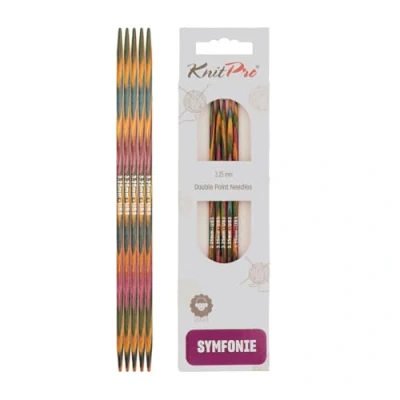 Obrázek KnitPro Symfonie Wood jehlová hra 3,25 mm 10 cm
