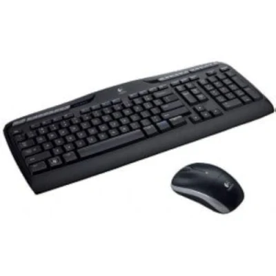 Obrázek Logitech MK330 sada bezdrátové myši s klávesnicí, 2,4 GHz spojení přes Unifying USB přijímač, 4 programovatelná tlačítka G, výdrž baterie 12 24 měsíců, US intl/italské rozložení QWERTY černá