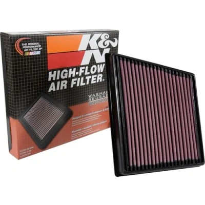 Obrázek K&amp;N 33 3074 Motorluftfilter: Hochleistung, Prämie, Abwaschbar, Ersatzfilter,Erhöhte Leistung, 2015 2019 (F Pace, XF, XE, Range Rover Velar)