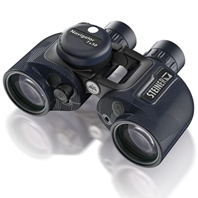 Obrázek STEINER Marine Fernglas Navigator 7x50c Deutsche Marken Qualität, 10 Jahre Garantie, HD stabilisierter Kompass, handlich, professionelels für Wassersportler und Hobbysegler