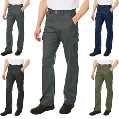Obrázek Pánské pracovní kalhoty Lee Cooper 205, dlouhé 36W x 32L Šedá