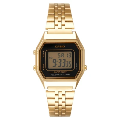 Obrázek Casio Digitální hodinky goldcoloured/black, Ženy, Velikost: One Size, Gold coloured/black