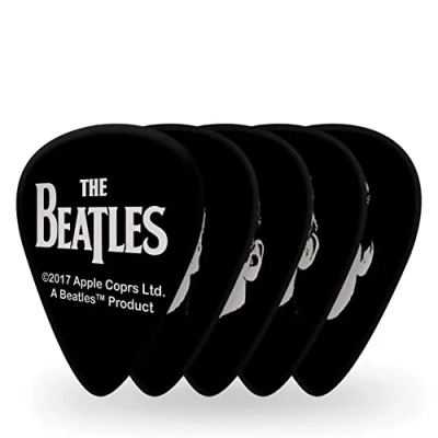 Obrázek D&#039;Addario Beatles Kytarové trsátko sběratelská kytara the Meet Medium