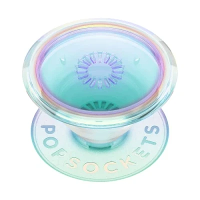 Obrázek PopSockets Držák telefonu s rozšiřujícím se stojanem Opalescent Clear