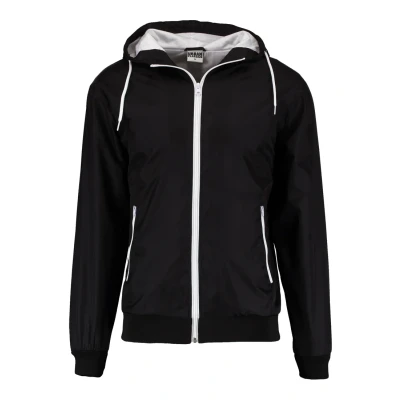 Obrázek Urban Classics Contrast Windrunner Lehká bunda, Muži, Velikost: 5XL, Black/white