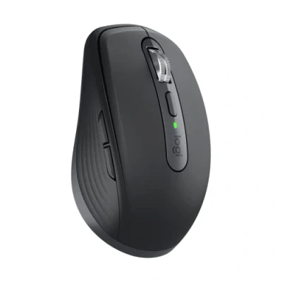 Obrázek Logitech MX Anywhere 3S pro Business bezdrátová myš firmy, Windows/Mac/Chrome/Linux, Bluetooth, tiché klikání, bezpečný Logi Bolt, kompaktní, 8K DPI, MagSpeed Scrolling grafitová
