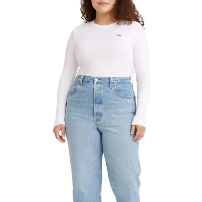 Obrázek Levi&#039;s BABY TEE Top s dlouhým rukávem, Ženy, Velikost: XXS, White