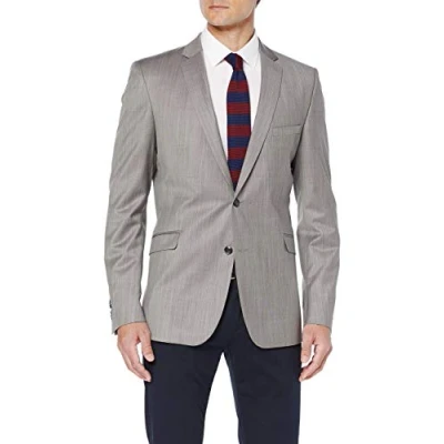 Obrázek Strellson Pánská bunda do obleku Slim Fit 102 Šedá (Grey 045)