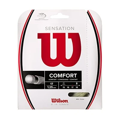 Obrázek Wilson Unisex Sensation 17 tenisových strun, 12,2 metru, 1,25 mm EU