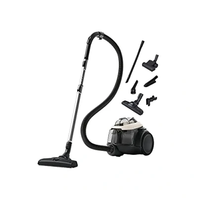 Obrázek AEG HYGIENIC 6000 AL61H4SW bezsáčkový vysavač / 550 W příslušenství snadné vyprázdnění všechny podlahové krytiny šetrné k povrchu 12 m kabel kompaktní 6stupňová filtrace 1,6 l bílý