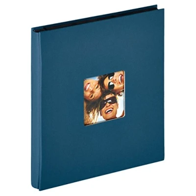 Obrázek walther design Fotoalbum modré 400 fotografií 10 x 15 cm album s vyraženým krytem, Fun EA 110 L