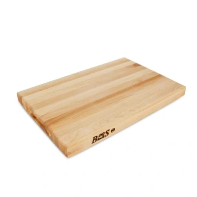 Obrázek Boos Block profesionální krájecí prkénko třešňové dřevo 51 x 38 4 cm antibakteriální silné sekáček bezpečné pro potraviny dřevěné s rukojetí