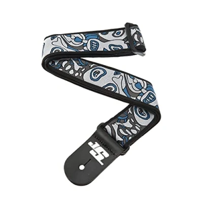 Obrázek Planet Waves 50JS03 textilní pás nylonová tkanina Joe Satriani Collection Souls of Distortion Délka: 1520 mm Šířka: 50mm