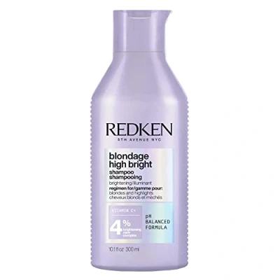 Obrázek Redken Šampon na vlasy pro blond vlasy, zesvětlující účinek, s vitaminem C, Color Extend Blondage High Bright Shampoo, 1 x 300 ml