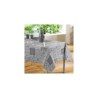 Obrázek décor line Douceur d&#039;interiér perský ubrus, obdélníkový, PVC, šedý, 140 x 240 cm
