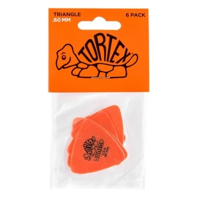Obrázek JIM DUNLOP Plektrum Tortex Triangel 0,60 mm 6 kusů