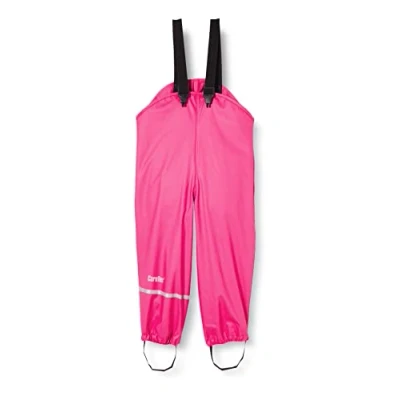 Obrázek CareTec Unisex dětské Rain Overall Pu W/O Fleece kalhoty do deště, Real Pink (546)