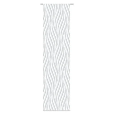 Obrázek Home fashion Posuvný závěs dekorační digitální potisk vlna, látka, šedá, 245 x 60 cm