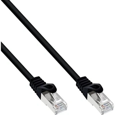 Obrázek InLine 72540S propojovací kabel, SF/UTP, Cat.5e, černý, 40 m
