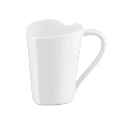 Obrázek Alessi Mug To MMI24 hrnek ve tvaru srdce z kostního porcelánu, bílý