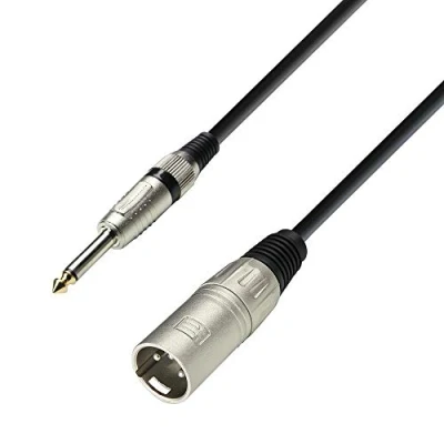Obrázek Adam Hall Cables 3 STAR MMP 1000 Kabel mikrofonu XLR Female na jack TS 10 m