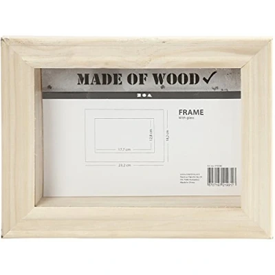 Obrázek Creativ 575590 dřevěný 3D rám se sklem 18.2 cm x 23.2