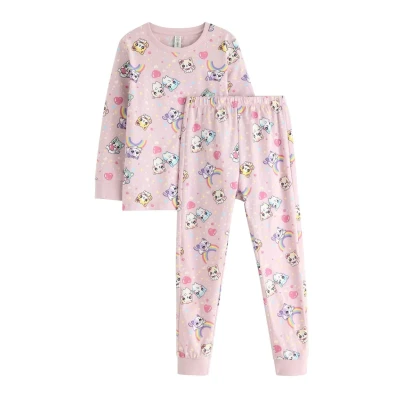 Obrázek Lindex Kawaii SET Pyžamová sada pro děti, Velikost: 98/104, Dusty pink