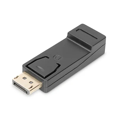 Obrázek ASSMANN DisplayPort grafický adaptér Stick, DP k HDMI typu A, Full HD 60 Hz, 1920 x 1080 pixelů, černý