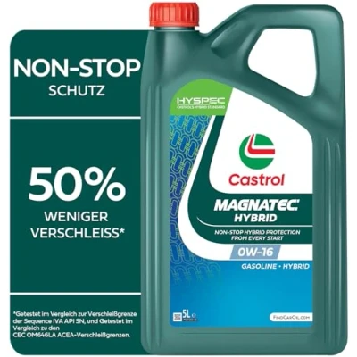 Obrázek Motorový olej CASTROL MAGNATEC HYBRID 0W16 5L