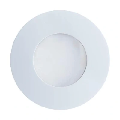 Obrázek EGLO Vestavné LED svítidlo Margo, vestavná lampa z hliníkové litiny, ušlechtilé oceli a skla, barva: bílá, Ø: 8,4 cm, IP65