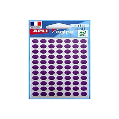 Obrázek Agipa označovací body, průměr: 8 mm, kulatý, Purpurová prodejní jednotka = 1