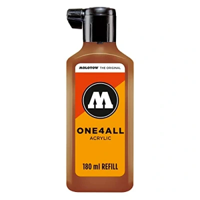 Obrázek Molotow ONE4ALL Refill Acryl, Farbe 092 haselnuss braun 180 ml, Nachfülltinte für Permanentmarker