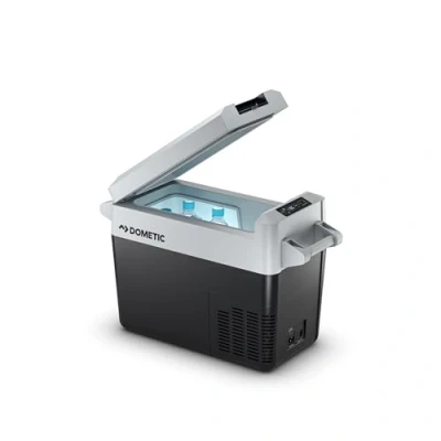 Obrázek DOMETIC CFF 20 přenosný kompresor chladicí box 21 l 12/24 V 220/240 chlazení až do 18 C elektrický box, mrazák auta, nákladního vozidla, člunu, cestovního šedého