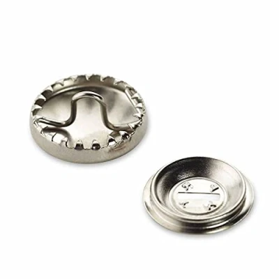 Obrázek Prym Cover Buttons, Brass, stříbrná, 36&#039;&#039; 23 mm
