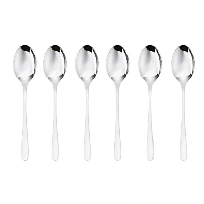 Obrázek Sambonet 52553A37 Tlačítko Set Moka Spoon Monobloc káva 18/10 nerezová ocel, lžíce délka 12 cm, 6 ks