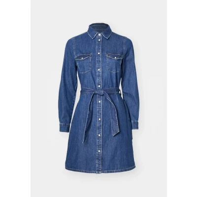 Obrázek Pepe Jeans Regular Dress Denimové šaty, Ženy, Velikost: Small, Denim