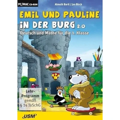 Obrázek Emil und Pauline in der Burg 2.0 Deutsch Mathe Für die 1. Klasse (CD ROM): Klasse. Windows Mac