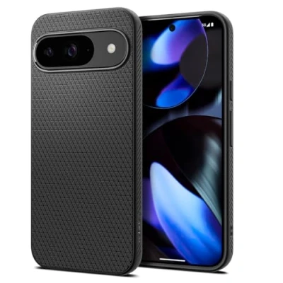 Obrázek Spigen Liquid Air TPU Back Cover Černý Google Pixel 9/9 Pro