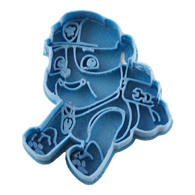 Obrázek Cuticuter Paw Patrol Rumble Ausstechform, Blau, 8 x 7 1.5 cm