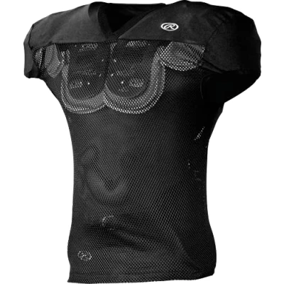 Obrázek Rawlings Sporting Goods Herren Premium Pro Cut Praxis Fußball Jersey, Herren, schwarz