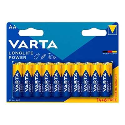 Obrázek 20 Stück AA Batterien LR6 1,5 V Alkaline Varta High Energy 2023