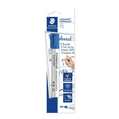Obrázek Staedtler 351 3 BKDA Lumocolor bílá tabule, modrá, kulatá špička, 1 kus