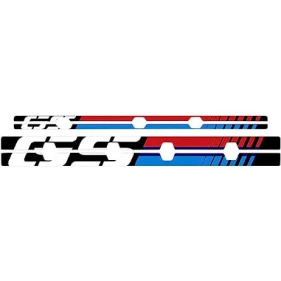 Obrázek Nálepka na postel ráfky Uniracing BMW R1200GS &#039;04 &#039;12, LC &#039;13 &#039;18, R1250GS