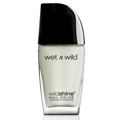 Obrázek Wet n Wild, Wild Shine Nail Color, lak na nehty bez formaldehydu, toluenu a ftalátů, dlouhotrvající receptura, která rychle schne, Matte Top Coat