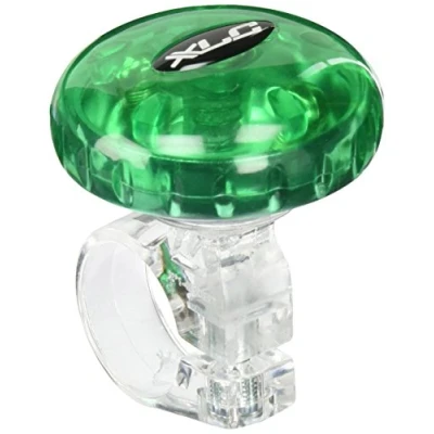 Obrázek XLC Dětský zvonek na kolo DD M12 průměr 36 mm, zelený, 3,6 x 4 cm